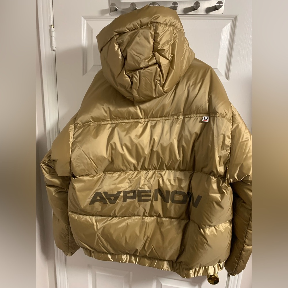 Brand new bape puffer jacket